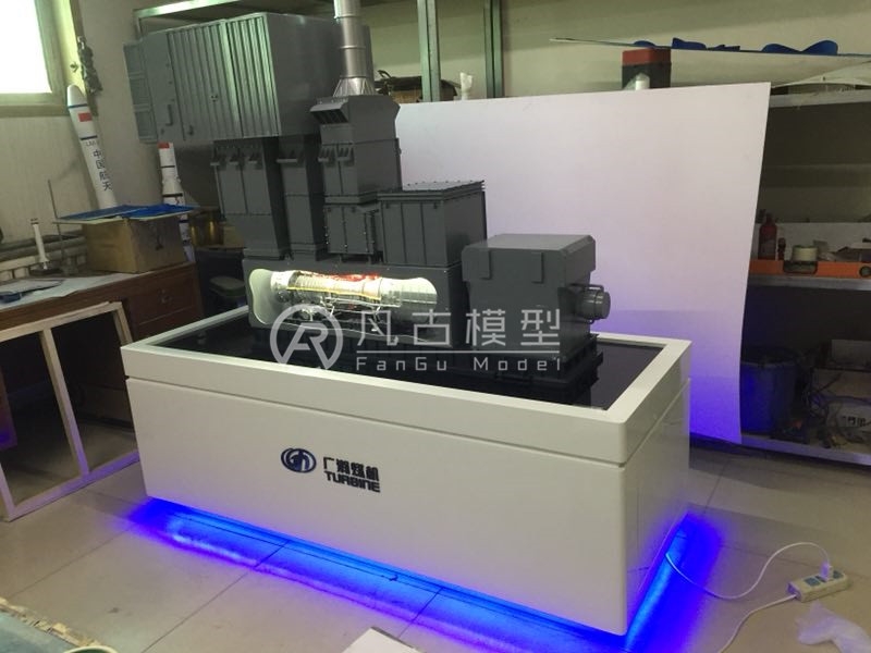 s廣瀚燃機(jī)整體模型