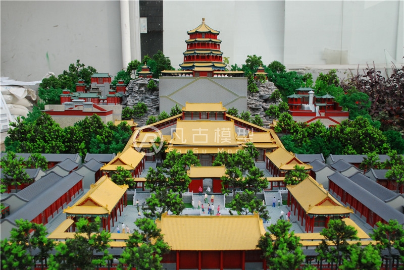s蘇州園林景觀模型