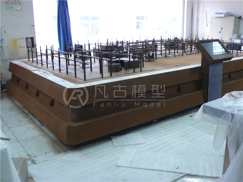 s做舊處理的廠區(qū)模型